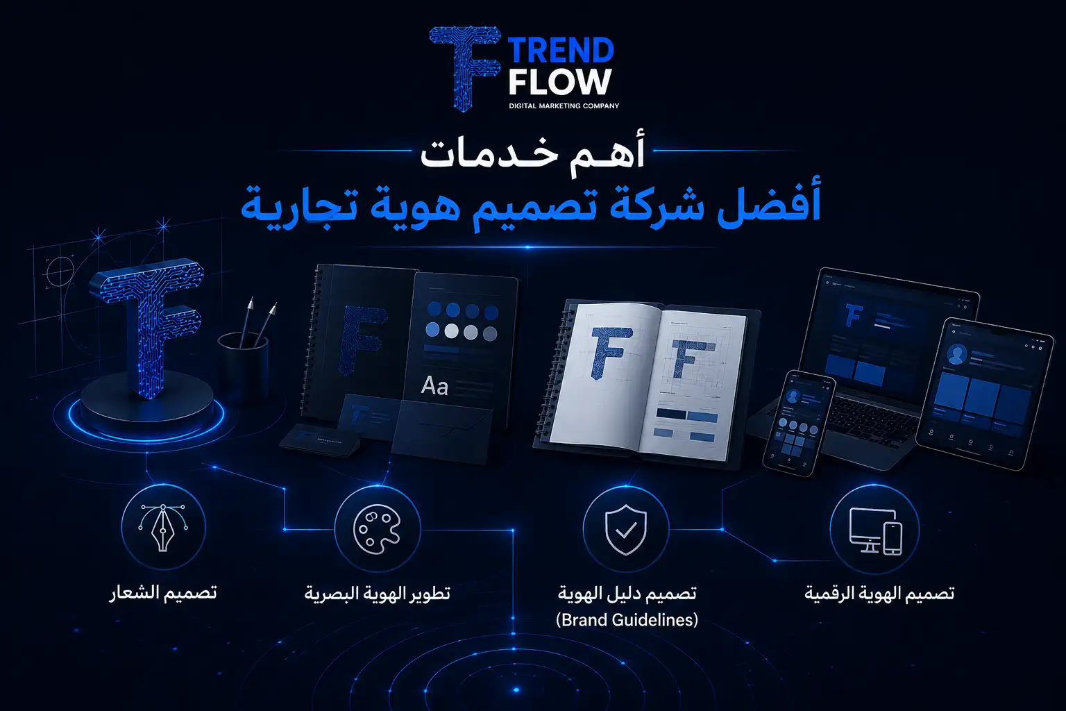 افضل شركات تصميم الهوية التجارية في الرياض