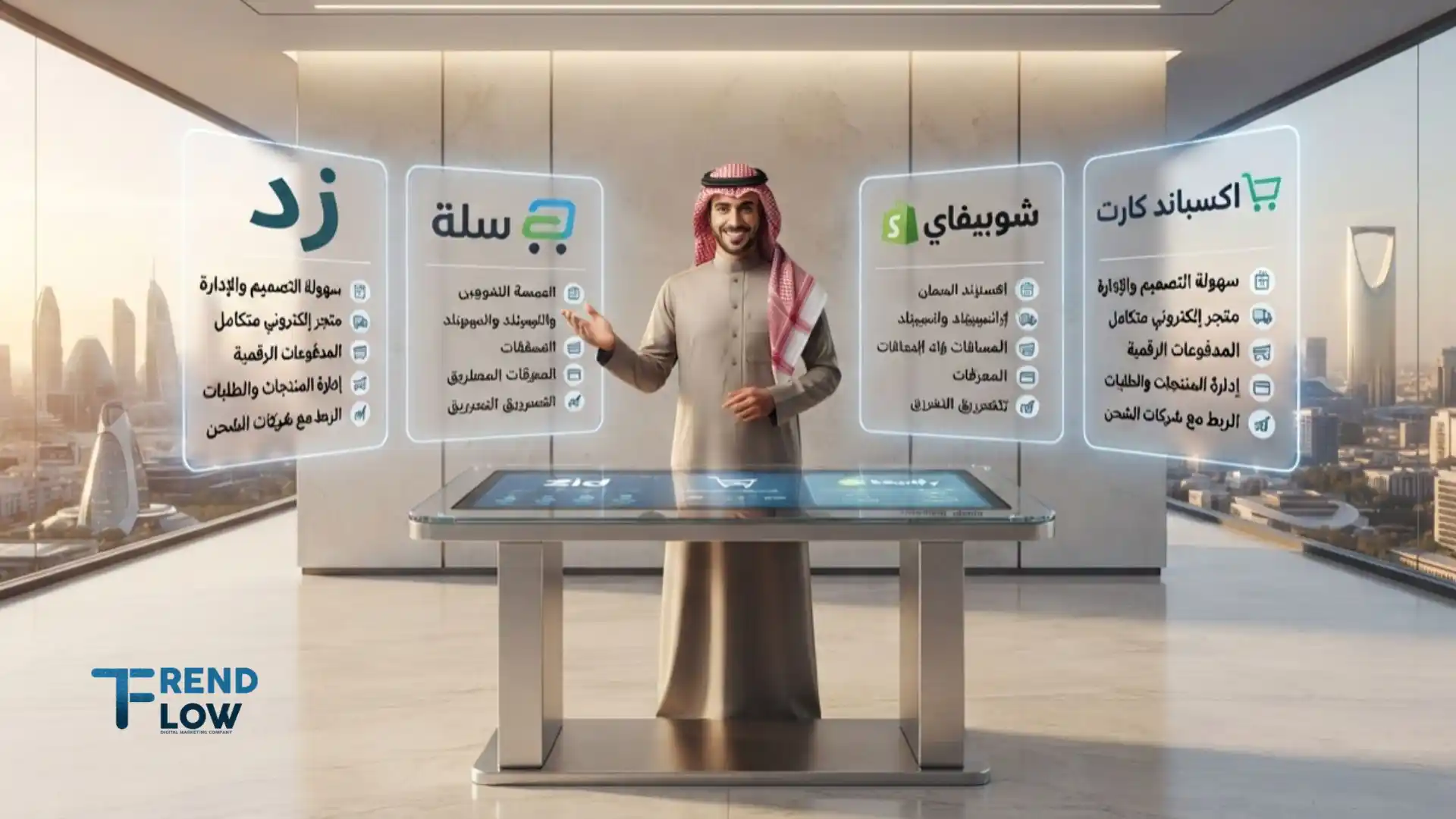 أفضل منصات التجارة الإلكترونية في السعودية 2026 : أيهما الأنسب لمتجرك؟ 1 افضل منصات التجارة الإلكترونية بالسعودية