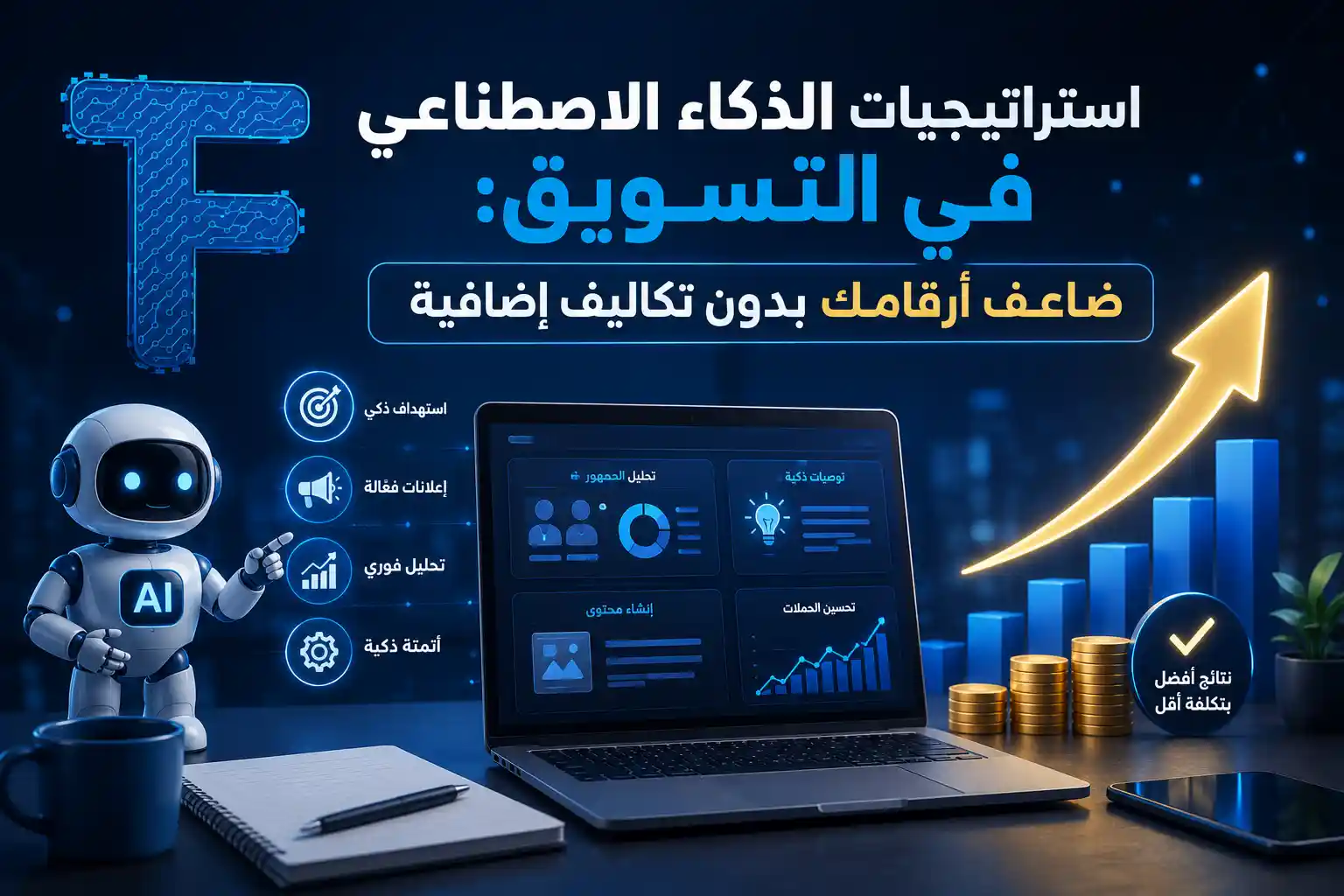الذكاء الاصطناعي في التسويق: كيف تستخدمه لمضاعفة مبيعاتك 2 التسويق بالذكاء الاصطناعي