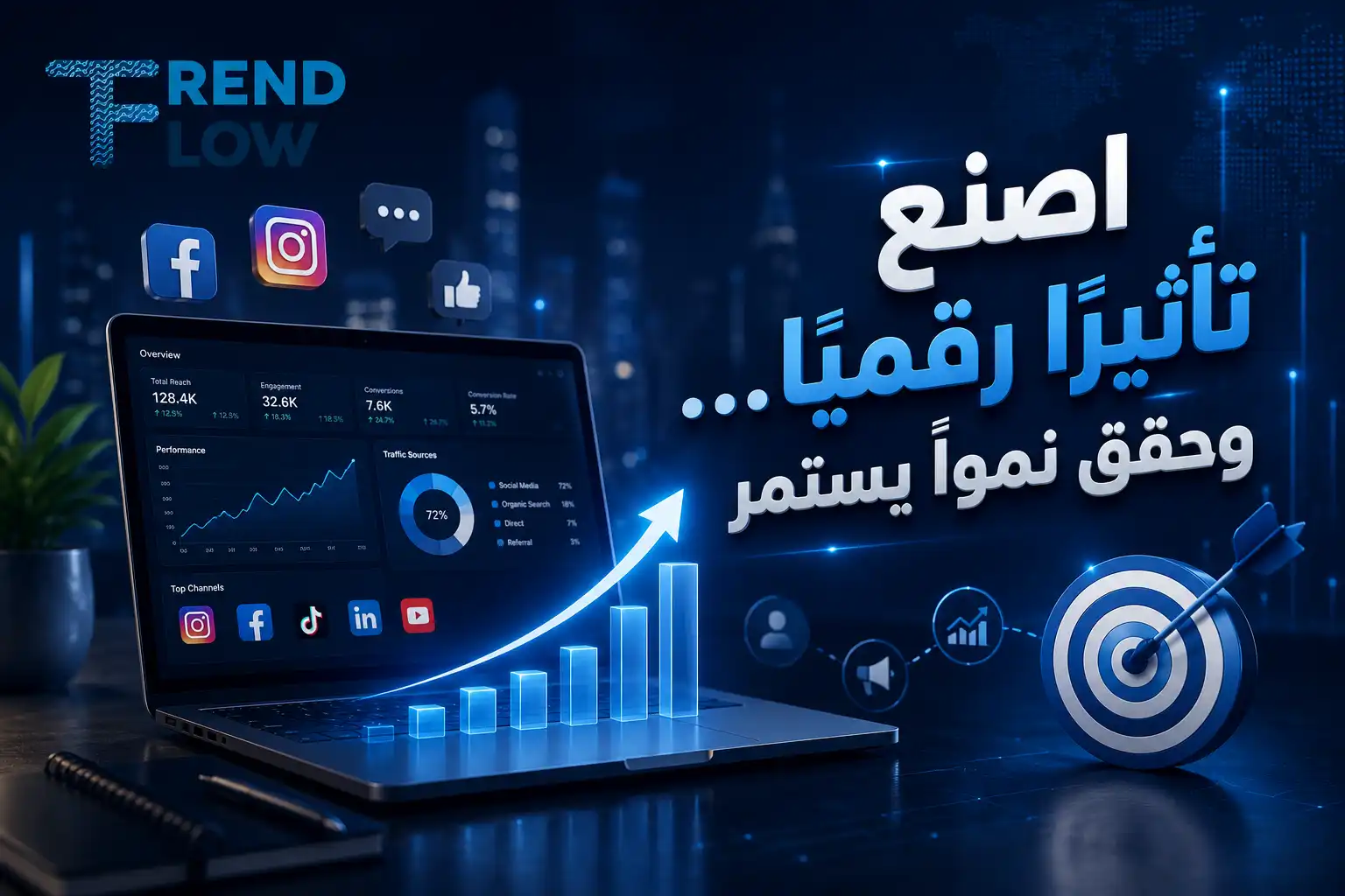 تأثير تريند فلو في تحسين ترتيبك